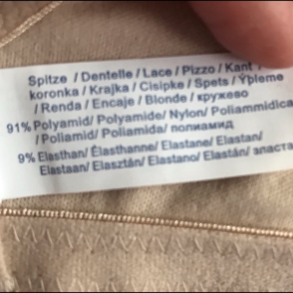 NATURANA Bra 34B Nude Wide Strap Non Padded Bra NWT - Picture 7 of 10